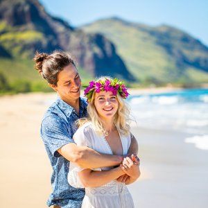 Mahina Body Suit & Beach CoverUp Engagement BoHo